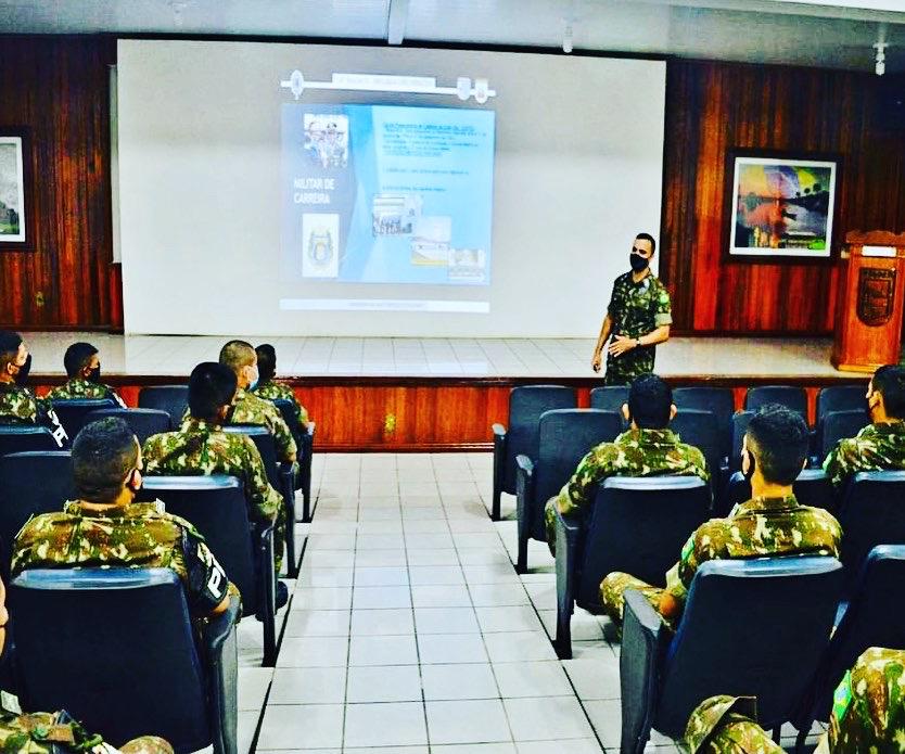 Palestra Do Adj Cmdo Bda Inf Sl Para Militares Tempor Rios Da